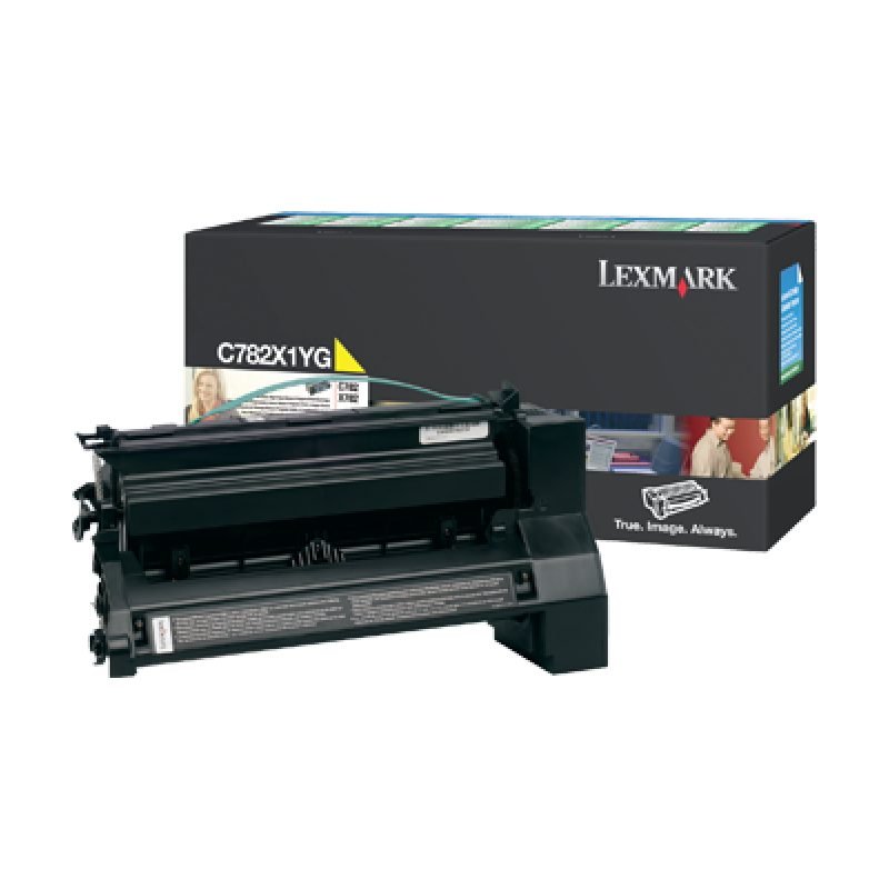 Lexmark C782X1YG Sarı Toner