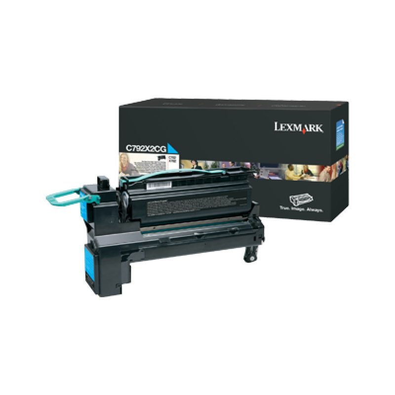 Lexmark C792X2CG Mavi Toner