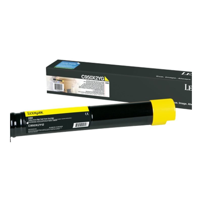 Lexmark C950X2YG Sarı Toner