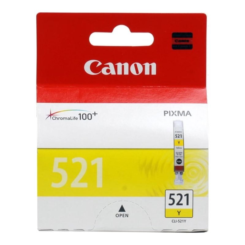 Canon CLI-521Y 2936B004 Sarı Mürekkep Kartuşu