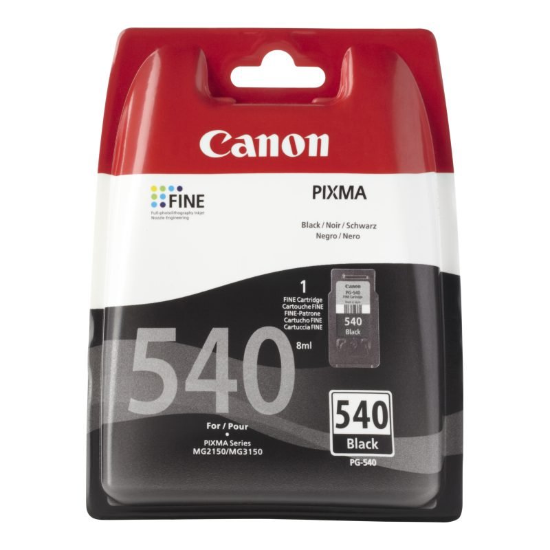 Canon PG-540 5225B005 Siyah Mürekkep Kartuşu