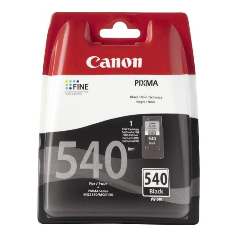 Canon PG-540 5225B005 Siyah Mürekkep Kartuşu — görsel 3