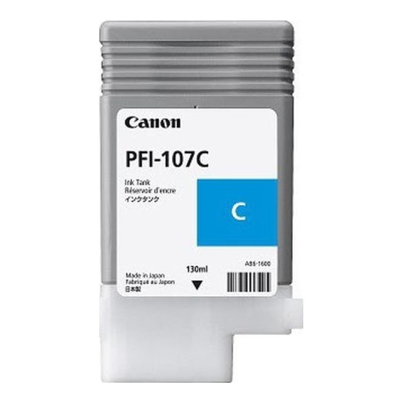 Canon PFI-107C 6706B001 Mavi Mürekkep Kartuşu