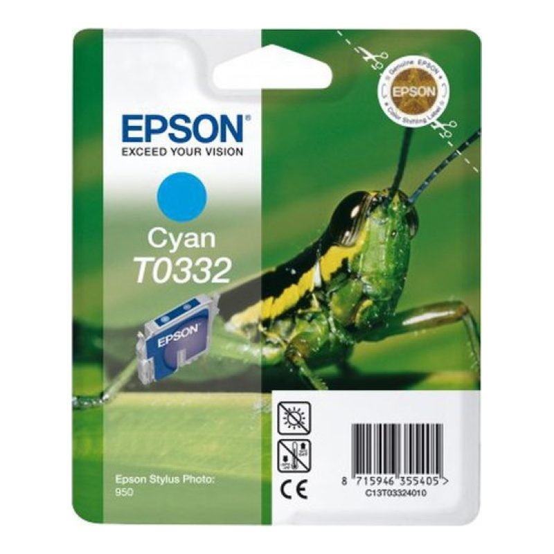 Epson T0332 C13T03324020 Mavi Mürekkep Kartuşu — görsel 2