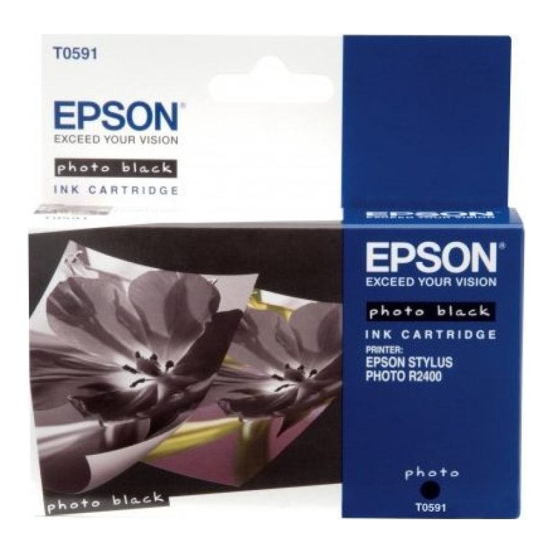Epson R2400 C13T059140 Siyah Mürekkep Kartuşu — görsel 2