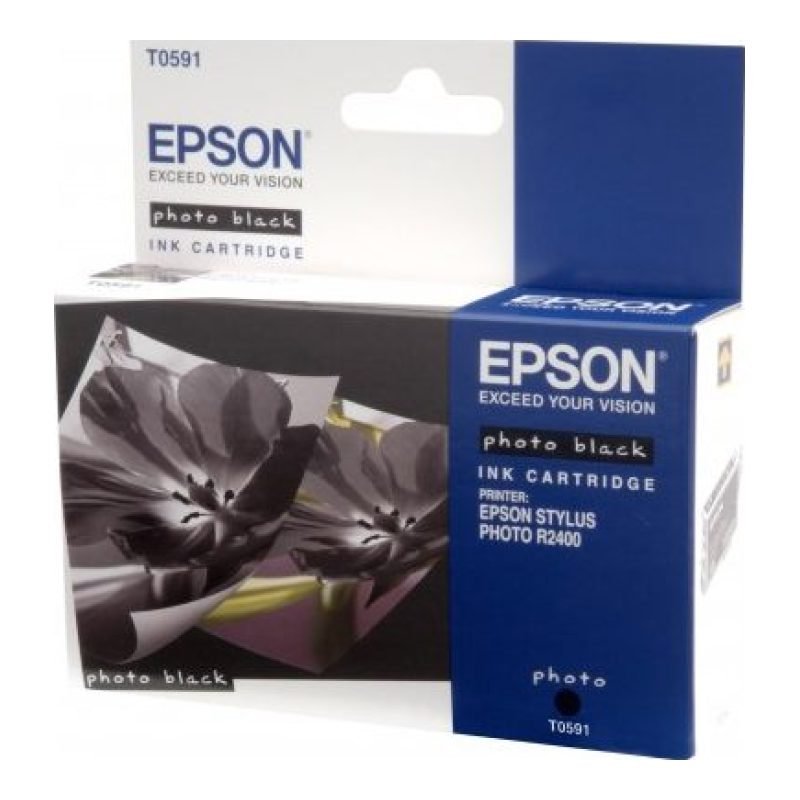 Epson R2400 C13T059140 Siyah Mürekkep Kartuşu — görsel 3