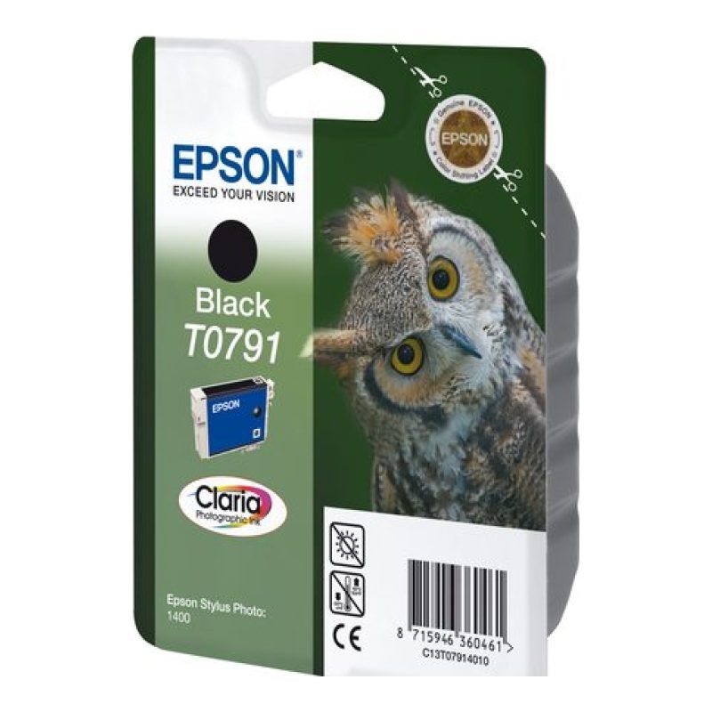 Epson T0791 C13T07914020 Siyah Mürekkep Kartuşu — görsel 2