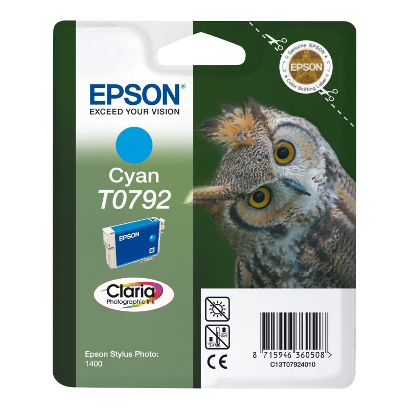 Epson T0792 C13T07924020 Mavi Mürekkep Kartuşu