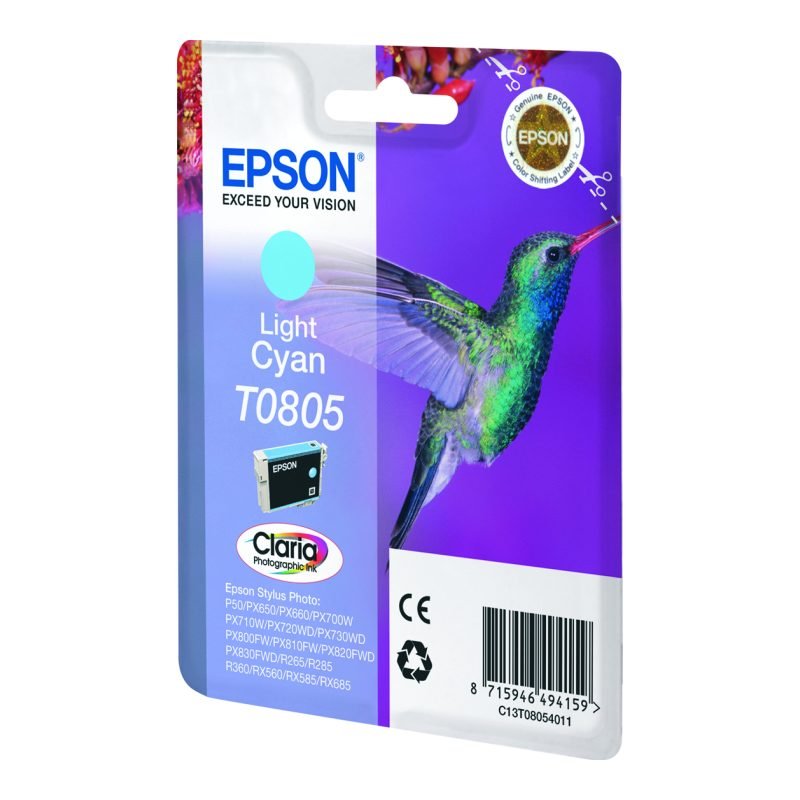 Epson T0805 C13T08054011 Mavi Mürekkep Kartuşu