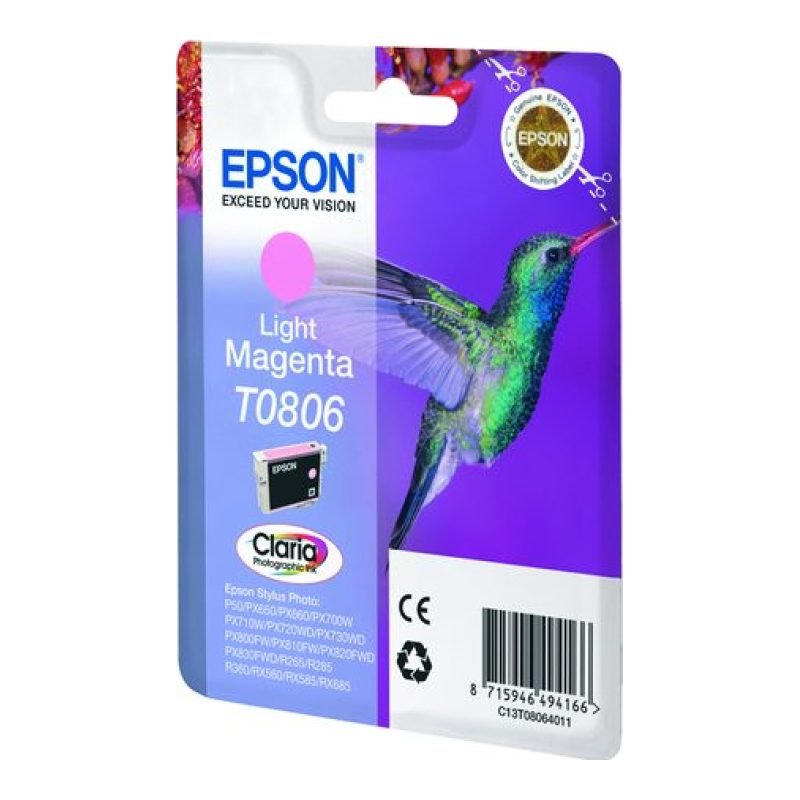 Epson T0806 C13T08064021 Kırmızı Mürekkep Kartuşu — görsel 2