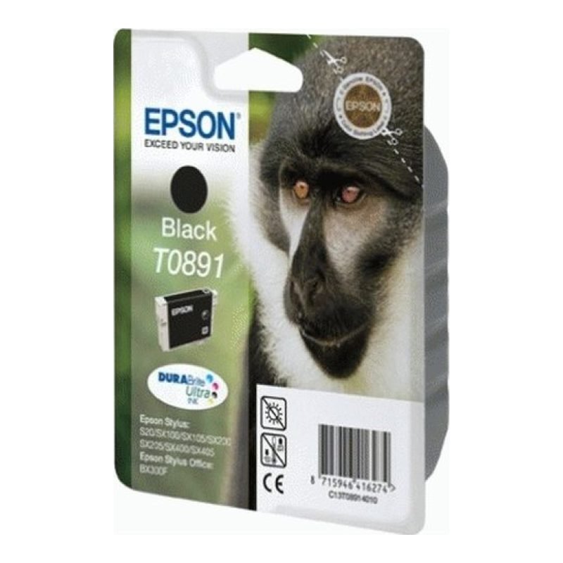 Epson T0891 C13T089140 Siyah Mürekkep Kartuşu — görsel 2