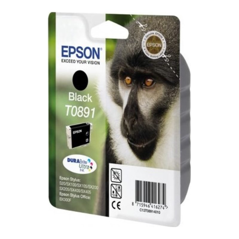 Epson T0891 C13T089140 Siyah Mürekkep Kartuşu — görsel 4