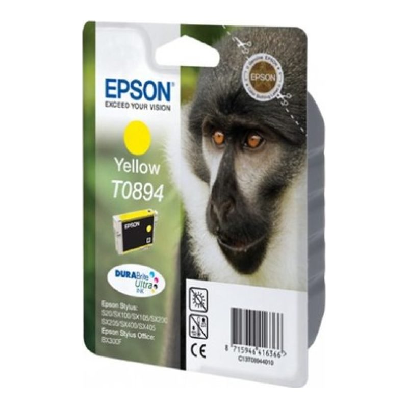 Epson T0894 C13T089440 Sarı Mürekkep Kartuşu — görsel 3
