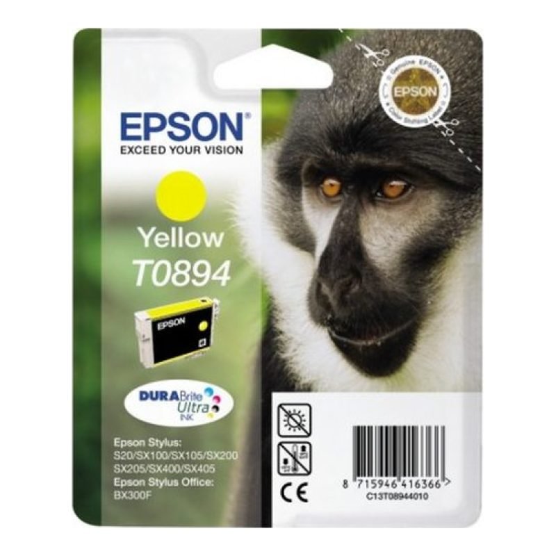 Epson T0894 C13T089440 Sarı Mürekkep Kartuşu — görsel 4