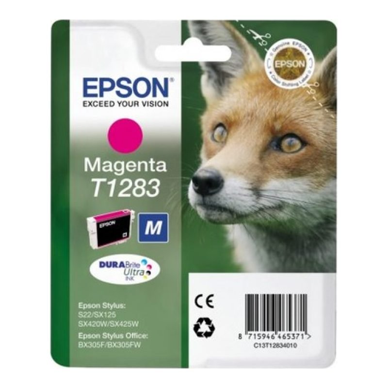 Epson T1283 C13T12834020 Kırmızı Mürekkep Kartuşu — görsel 2
