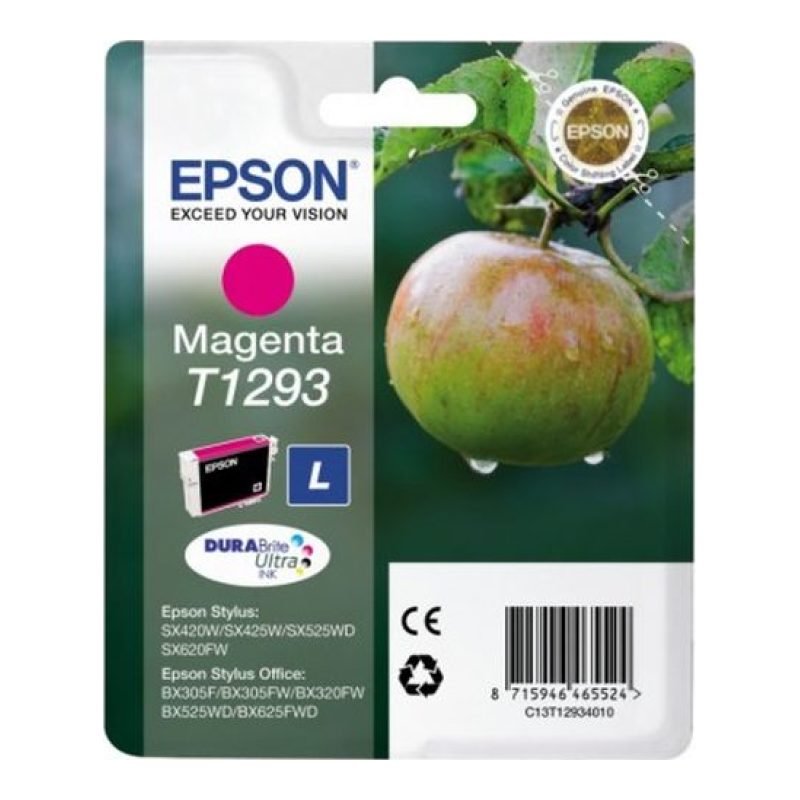 Epson T1293 C13T12934010 Kırmızı Mürekkep Kartuşu — görsel 3