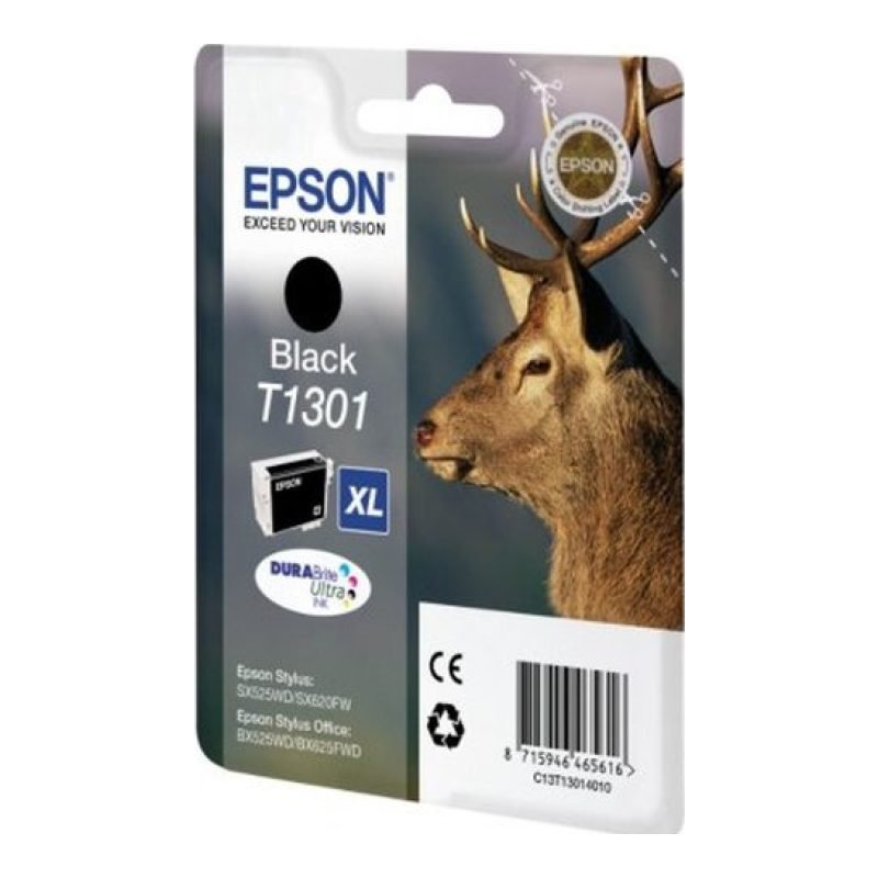 Epson T1301 C13T13014020 Siyah Mürekkep Kartuşu — görsel 2