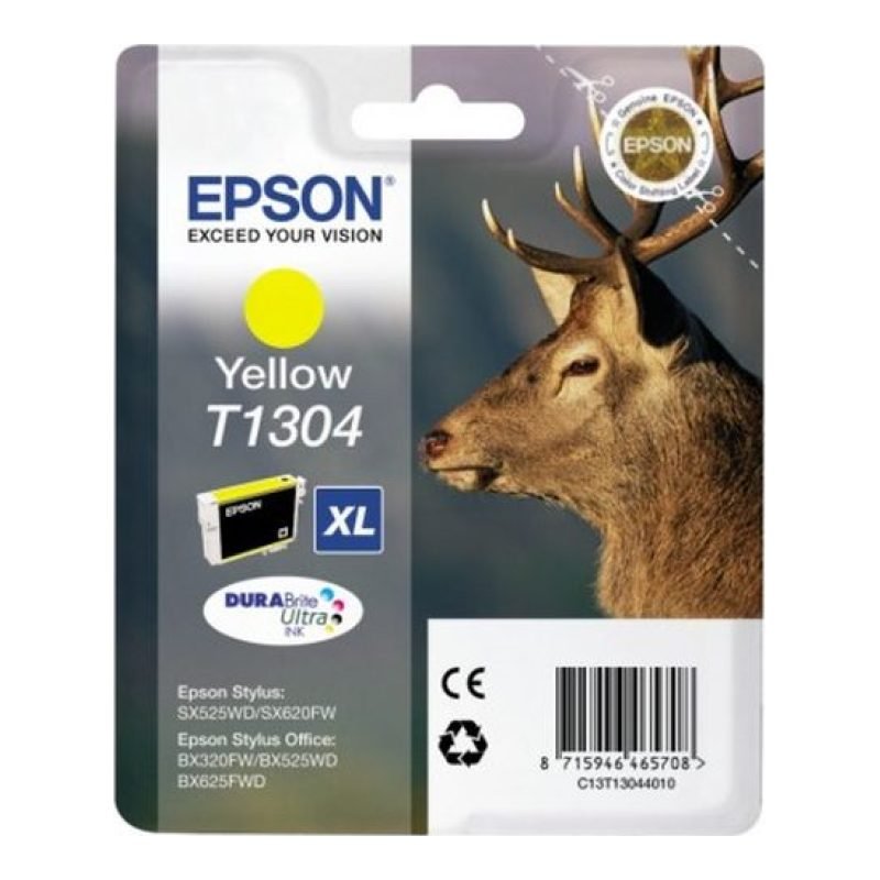 Epson T1304 C13T13044020 Sarı Mürekkep Kartuşu — görsel 3
