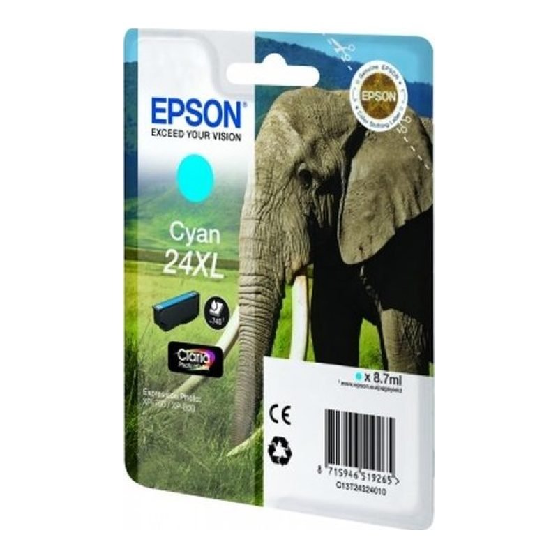 Epson 24XL C13T24324010 Mavi Mürekkep Kartuşu