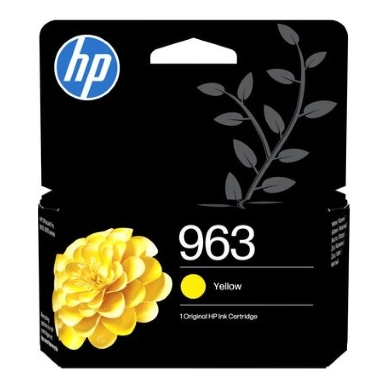 HP 963 3JA25AE Sarı Mürekkep Kartuşu