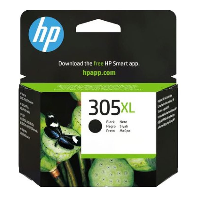 HP 305XL 3YM62AE Siyah Mürekkep Kartuşu