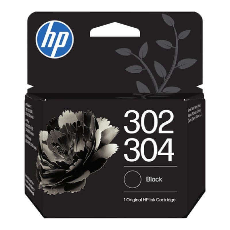 HP 302/304 B7RT7AE Siyah Mürekkep Kartuşu