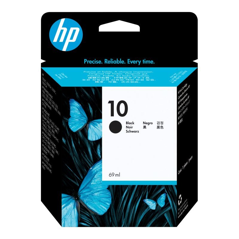 HP 10 C4844A Siyah Mürekkep Kartuşu