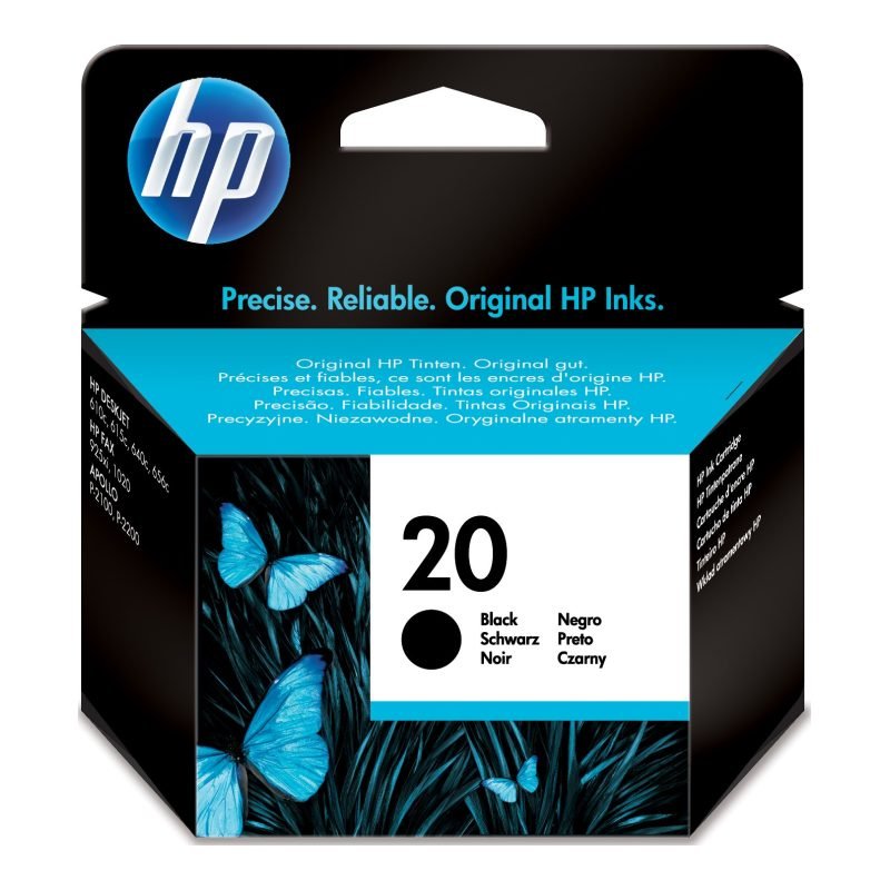 HP 20 C6614DE Siyah Mürekkep Kartuşu