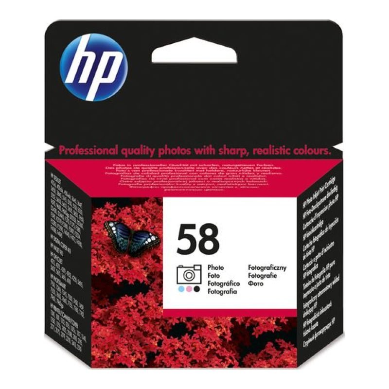 HP 58 C6658AE Üç Renkli Mürekkep Kartuşu
