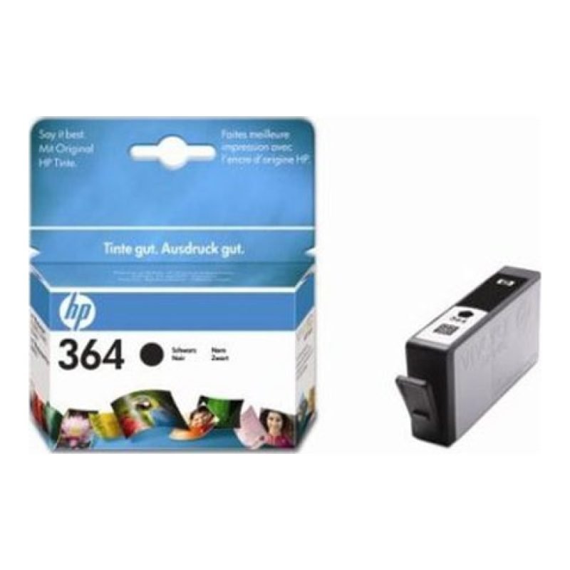 HP 364 CB316E Siyah Mürekkep Kartuşu