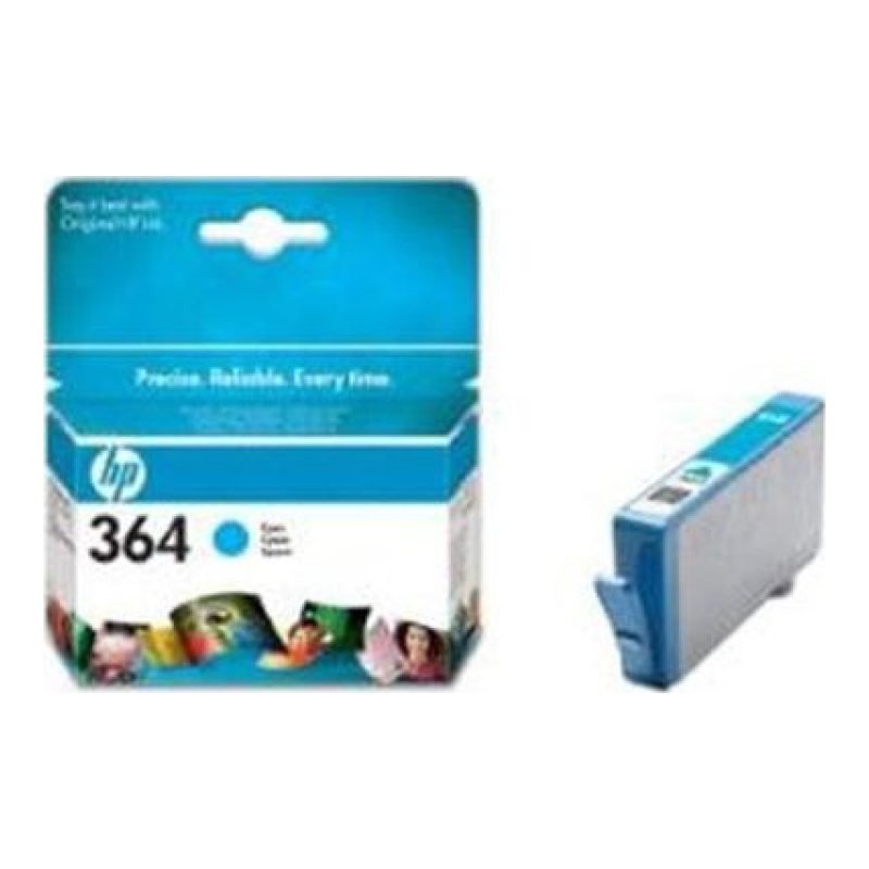 HP 364 CB318E Mavi Mürekkep Kartuşu