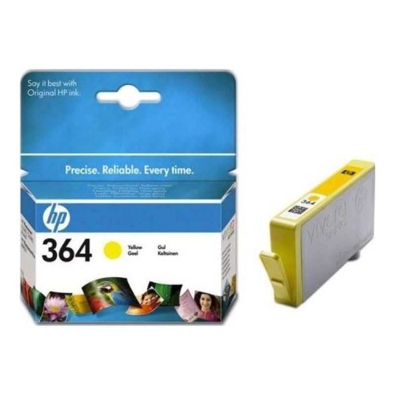 HP 364 CB320E Sarı Mürekkep Kartuşu