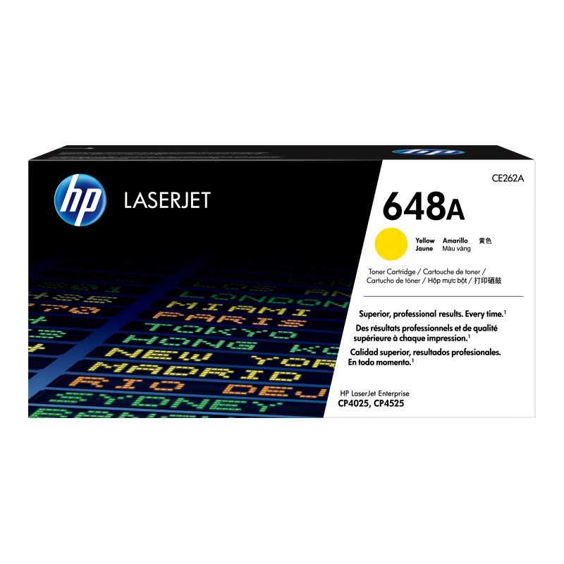 HP 648A CE262A Sarı Toner