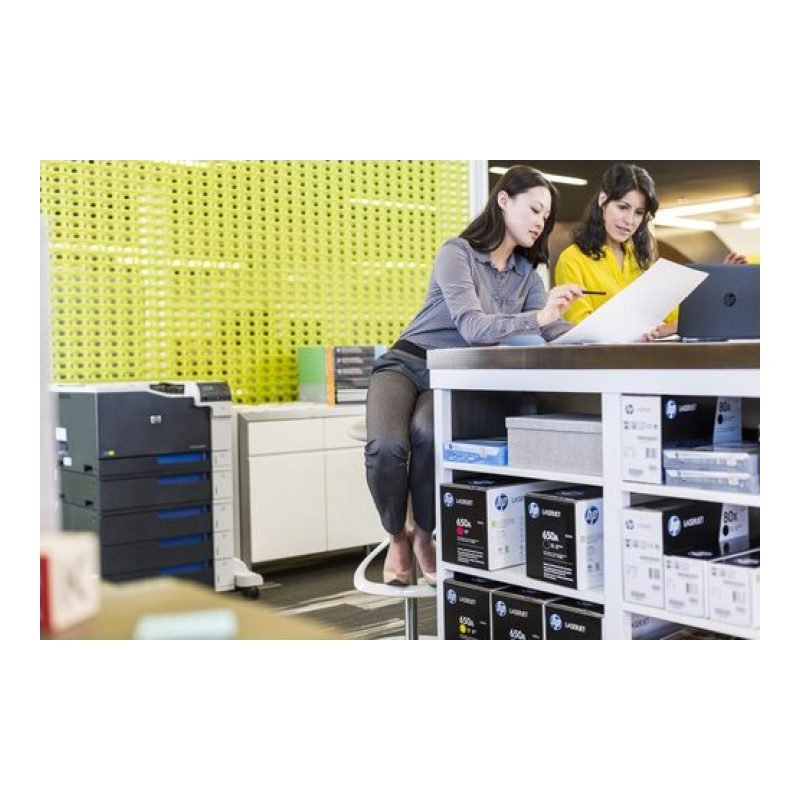 HP 650A CE270A Siyah Toner — görsel 2