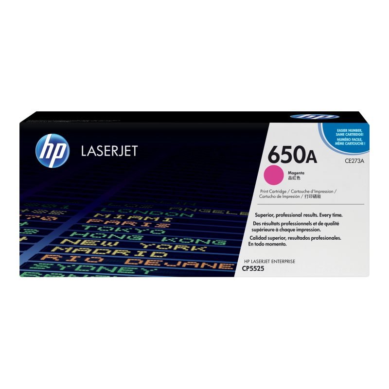 HP 650A CE273A Kırmızı Toner