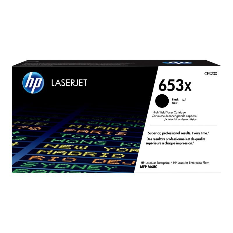 HP 653X CF320X Siyah Yüksek Kapasiteli Toner