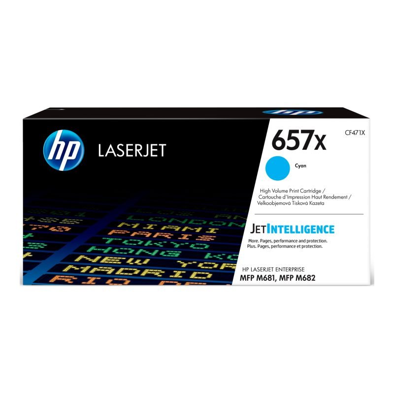 HP 657X CF471X Mavi Yüksek Kapasiteli Toner