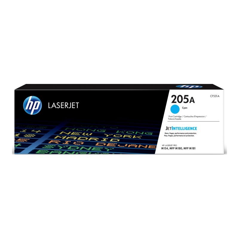 HP 205A CF531A Mavi Toner