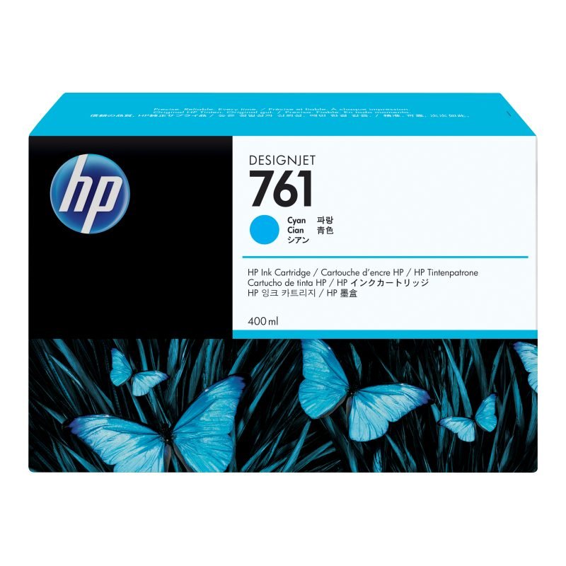 HP 761 CR272A Mavi Mürekkep Kartuşu