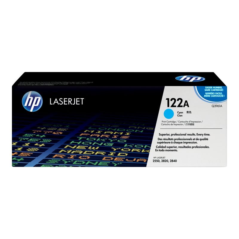 HP 122A Q3961A Mavi Toner