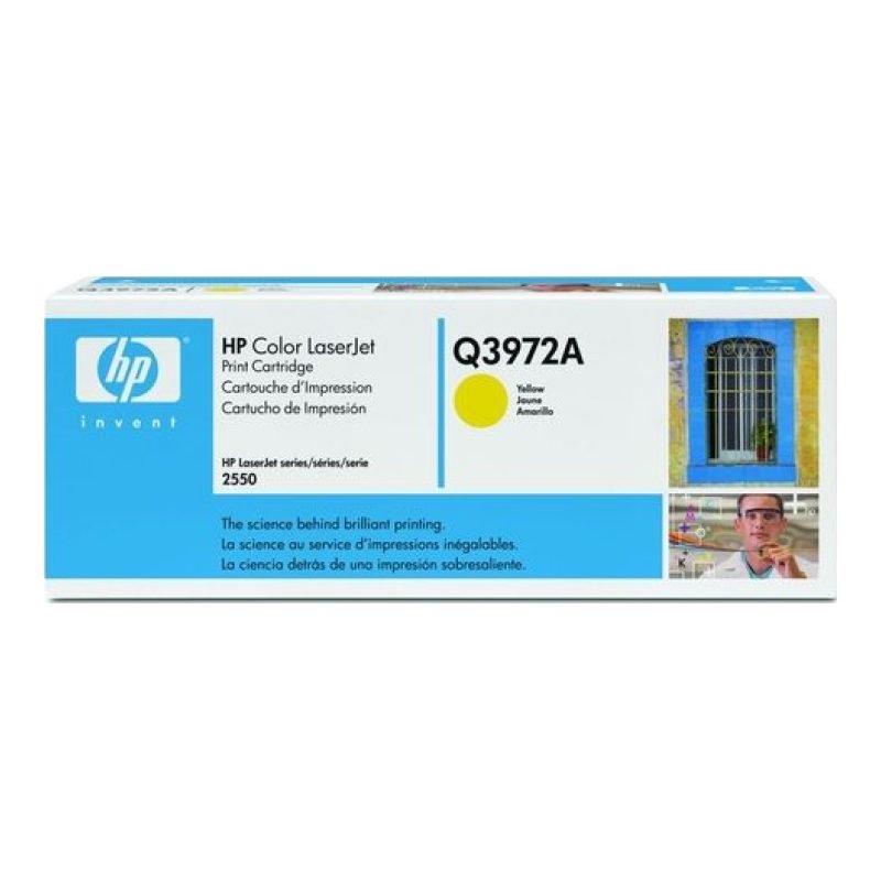 HP 123A Q3972A Sarı Toner — görsel 2