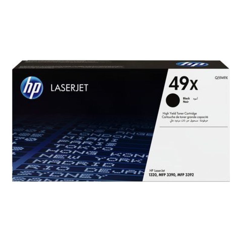 HP 49X Q5949X Yüksek Kapasiteli Toner