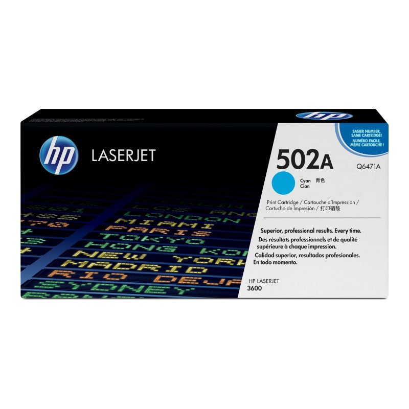 HP 502A Q6471A Mavi Toner