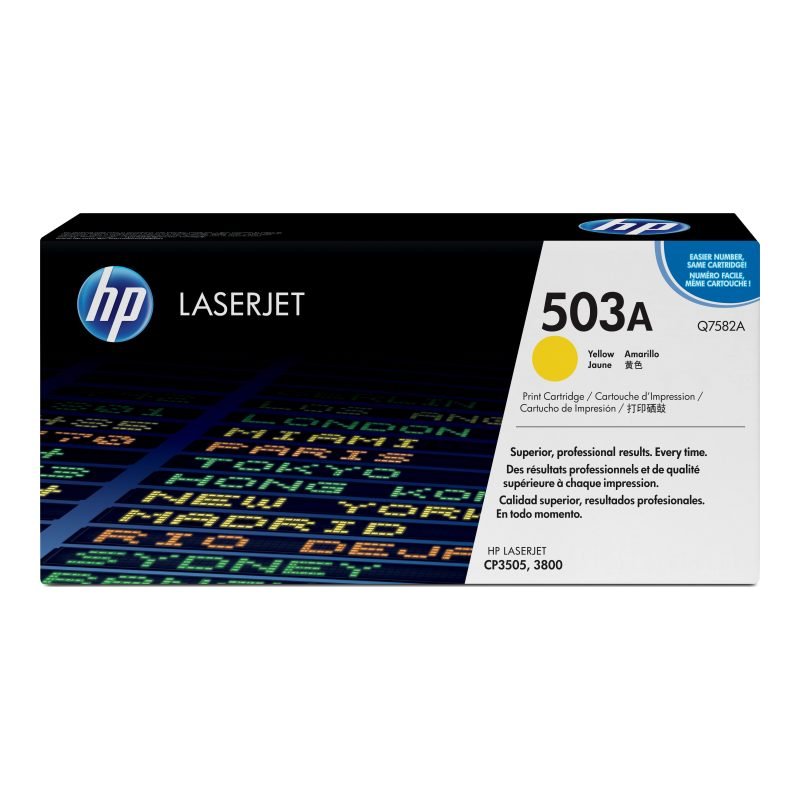 HP 503A Q7582A Sarı Toner
