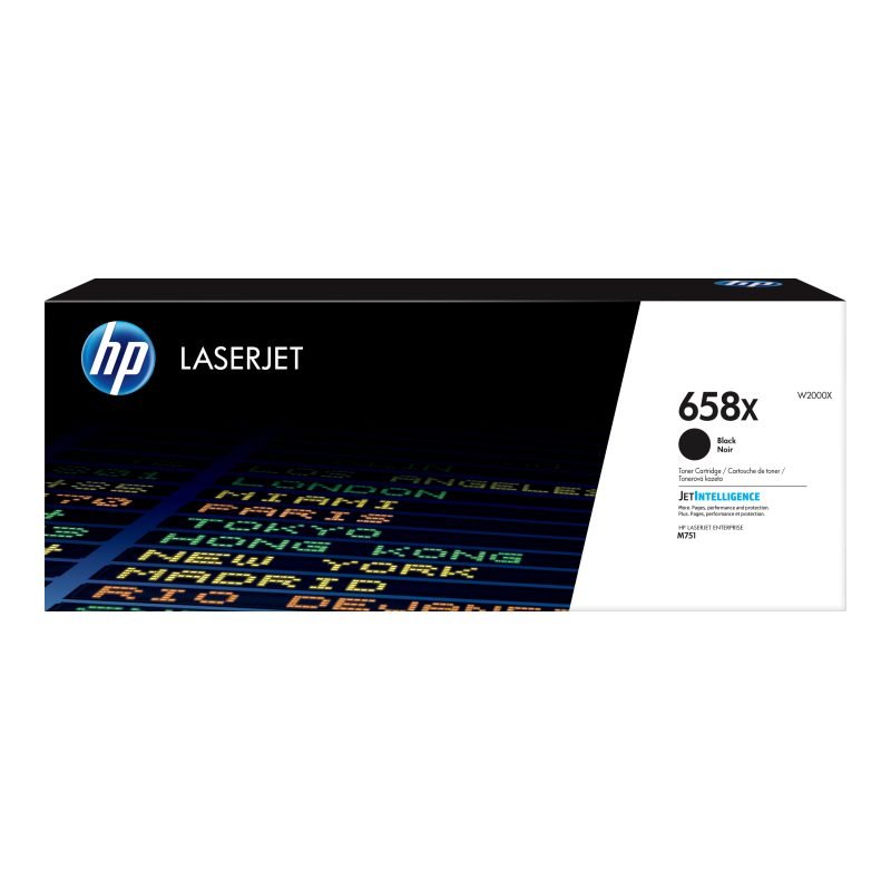 HP 658X W2000X Siyah Yüksek Kapasiteli Toner