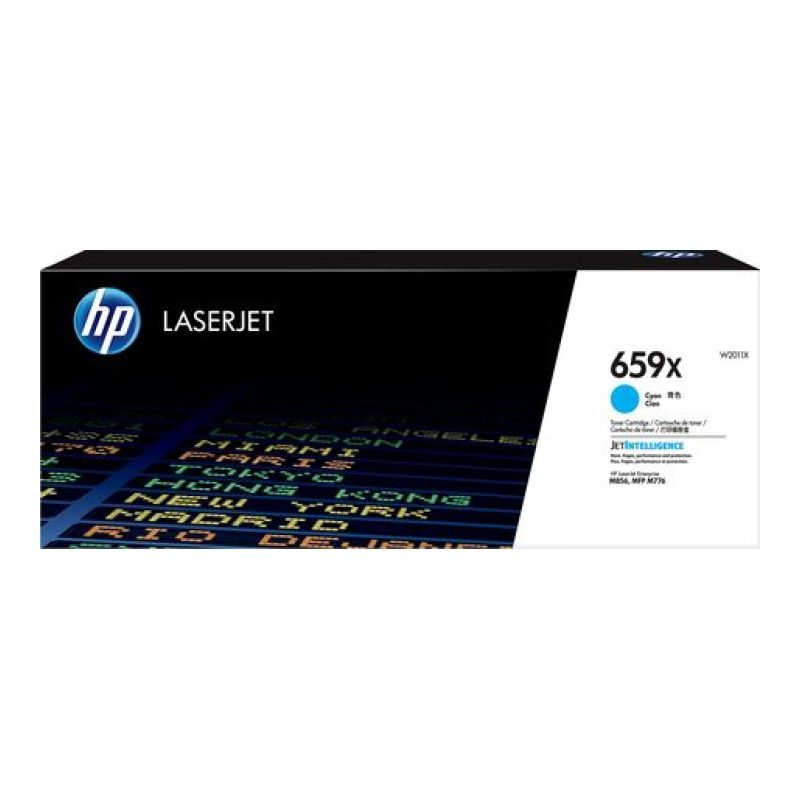 HP 659X W2011X Mavi Yüksek Kapasiteli Toner