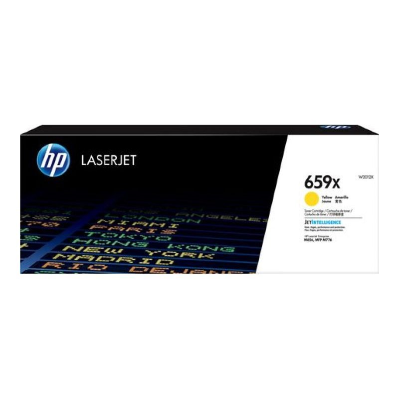 HP 659X W2012X Sarı Yüksek Kapasiteli Toner