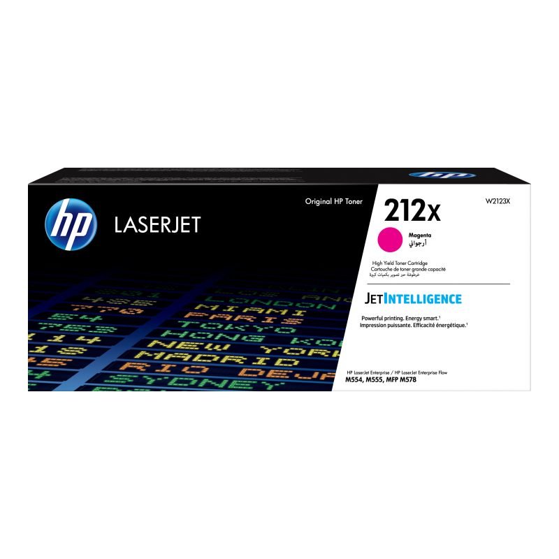 HP 212X W2123X Kırmızı Yüksek Kapasiteli Toner