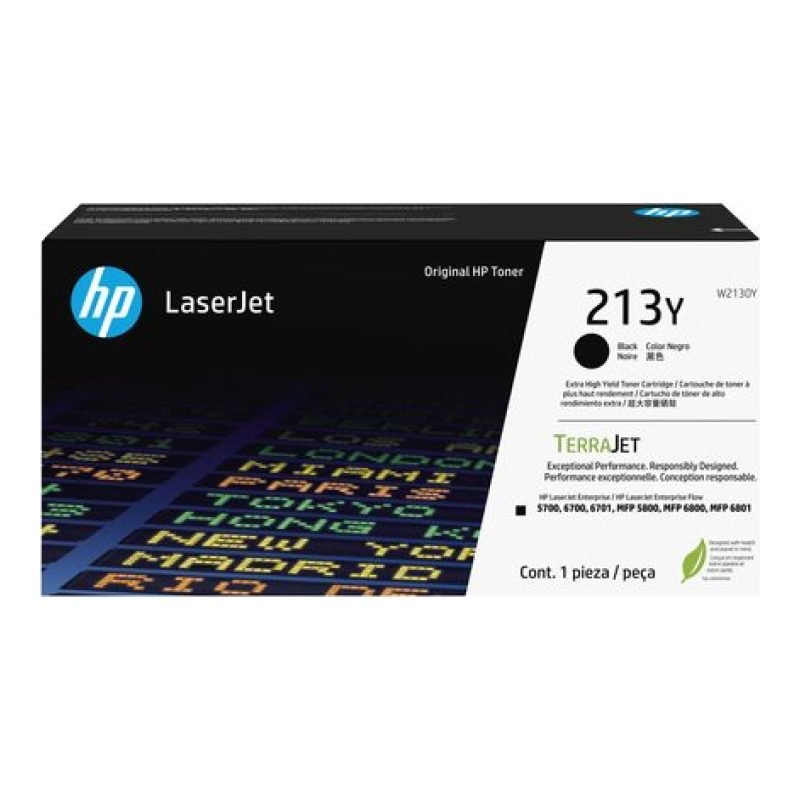 HP 213Y Ekstra W2130Y Siyah Toner