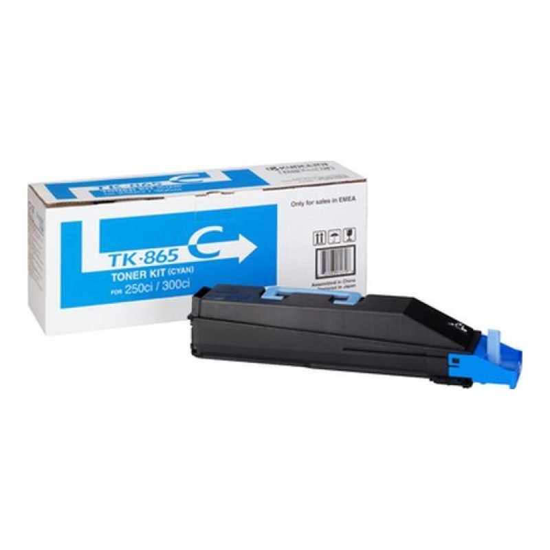 Kyocera TK-865C 1T02JZCEU0 Mavi Toner